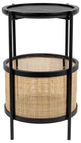 Măsuță auxiliară rotundă ø 30 cm Makoto – White Label