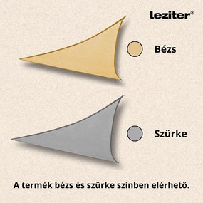 Rana Sun sail triunghiular 4x4x4 m gri