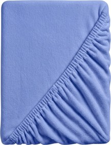 Cearsaf Cocolino microplus cu elastic SOFT 90x200 cm albastru