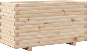 vidaXL Jardinieră de grădină, 90x40x49,5 cm, lemn masiv de pin