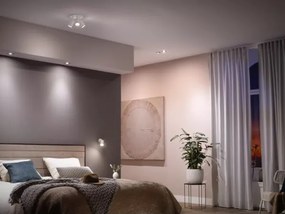 Set de 2 becuri LED reglabile Philips Hue White Ambiance GU10/4,2W/230V + Hue Bridge