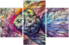 Tablou - Peștișorul colorat (90x60 cm)