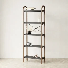 Poliţă BELLWOOD 170 cm maro