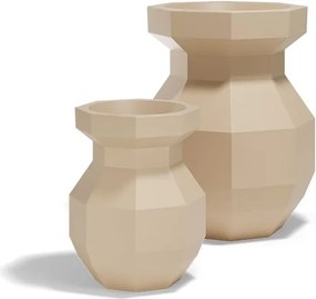 Ghiveci plante design decorativ modern exterior/interior ORIGAMI Yuri 53x53x80cm