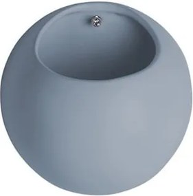 Ghiveci de perete PT LIVING Globe, înălțime 9,8 cm, albastru