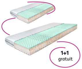 Saltele, set de 2, 18 cm, 90x200 cm, ALBO LUX NEW