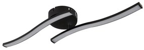 Plafoniera LED design minimalist ELOISE negru