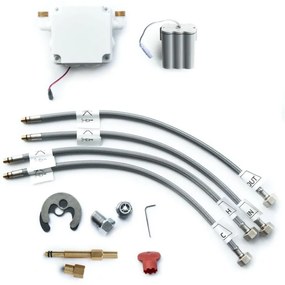 Baterie lavoar crom lucios, senzor si control temperatura, 4 AA acumulator (LR6) 1.5V, Deante Hiacynt 4 AA acumulator (LR6) 1.5V, Crom lucios