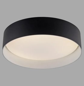 Schöner Wohnen 14593-18 - Plafonieră LED dimabilă TAVOLI LED/10W/230V, neagră + telecomandă