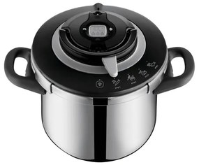 Oală sub presiune Tefal 8 l CLIPSO+ CHEF oțel inoxidabil