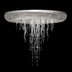 Lustra moderna Vision, Plafoniera eleganta Cristal Bohemia Exclusive ICICLE 02 – CH