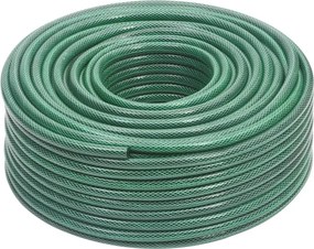 vidaXL Furtun de aer, verde, 0,5", 100 m, PVC