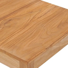 Masa de bar de gradina, 60 x 60 x 105 cm, lemn masiv de tec 1, 60 x 60 x 105 cm