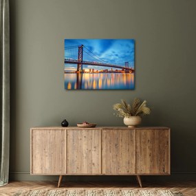 Tablou - Podul Benjamin Franklin, Philadelphia (70x50 cm)