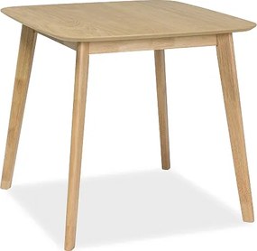 OFERTA Masa de dining cu blat in decor stejar MOSSO III 80x80 clasa a II-a