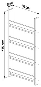 Raft pentru copii Arterka 1 (alb). 1124205