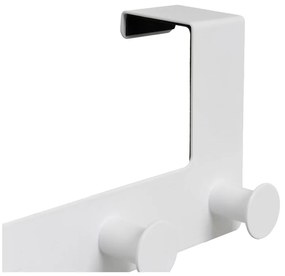 Cuier de ușă alb/negru din metal 35 cm – Casa Selección