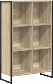 vidaXL Dulap pentru cărți Sonoma 99.5 x 30 x 108.5 cm Lemn compozit