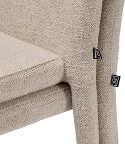 Set de 2 scaune elegante design LUX Leiza, Renato off-white