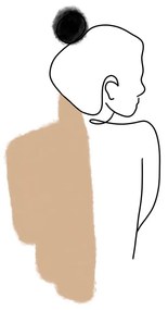Poster 29x41 cm Female Body Abstract – Veronika Boulová