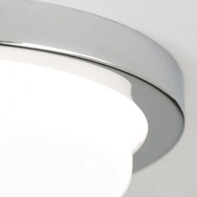 Plafoniera LED moderna LEROX 20cm crom