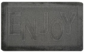 Covoraș de baie gri antracit 60x100 cm Enjoy – Foutastic
