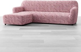 Gaico Huse bielastice BRILLANTE bordo canapea cu otoman stânga (l. 170 - 300 cm)