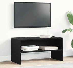 vidaXL Dulap TV Stejar Negru 80x40x40 cm Lemn prelucrat
