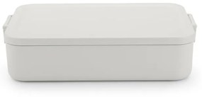 Cutie pentru alimente Brabantia Make&Take 1006289, 2 L, Inchidere etansa, Fara BPA, Gri deschis