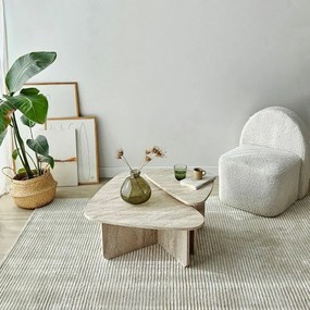 Set de măsuțe de cafea Ballare Travertine, 2buc.