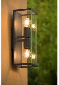 Lucide 27883/02/30 - Aplica perete exterior CLAIRE 2xE27/15W/230V