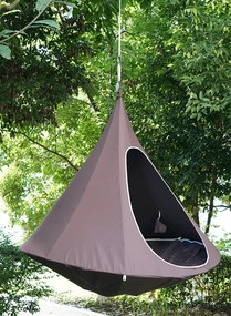 Scaun suspendabil balansoar, gri maro TAUPE, KLORIN NEW TYP 2 BIG SIZE