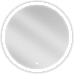Mexen Oro oglindă de baie iluminată, rotundă 80 cm, LED 6000K, anti-abur - 9824-080-080-611-00