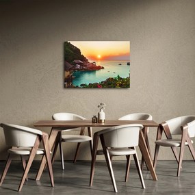 Tablou cu plaja frumoasă (70x50 cm)