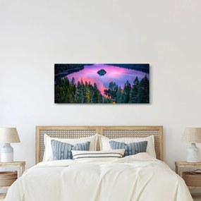 Tablou - Lacul Tahoe, Sierra Nevada, California, SUA (120x50 cm)