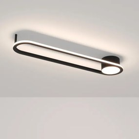 Plafonieră LED Eglo COLLECORVINO 902151-LED, 24W/230V, 2700/4000/6500K, neagră