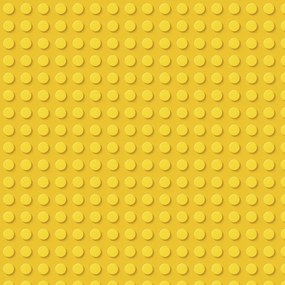 Tapet personalizat camera copilului Lego galben 74