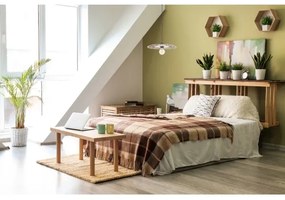 Lustră pe cablu FALCO 1xE27/60W/230V d. 30 cm bej