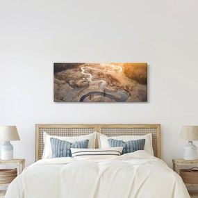 Tablou - Răsărit la Meander (120x50 cm)