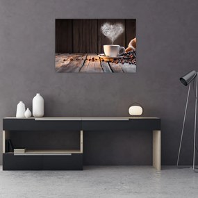 Tablou - Timp pentru cafea (90x60 cm)