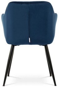 Set de scaune de sufragerie PIKA BLUE4, 2 buc