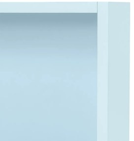 Boxie dulap de perete deschis 40x40x27 cm albastru