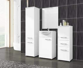 Dulap pentru baie Farid TYP4 (Alb). 1068725