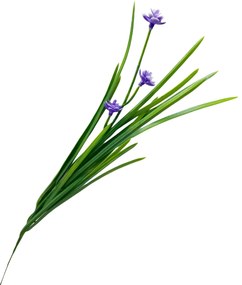 Flori de camp mov artificiale, Purple, 35cm