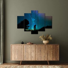 Tablou - Întâlnire sub stele (150x105 cm)