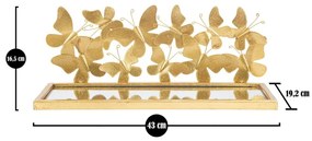 Noptieră aurie Butterfly – Mauro Ferretti