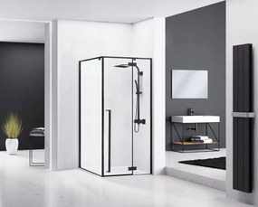 Cabina de dus Fargo 90x90 Black Mat