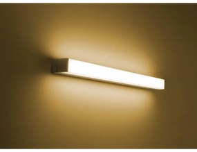 Aplica LED Philips Linea Danube, 11W, 780 lm, lumina calda (3000K), IP20, 54cm, Gri