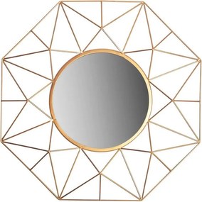 Oglinda de perete decorativa Diamond 80cm, auriu A-43733 VC