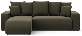 Coltar extensibil Jini cu 4 locuri, colt reversibil si tapiterie din tesatura structurala